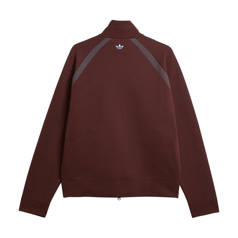 + Wales Bonner Statement Knit Track Top 'Mystery Brown'