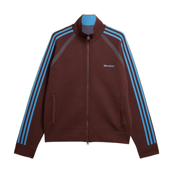 + Wales Bonner Statement Knit Track Top 'Mystery Brown'