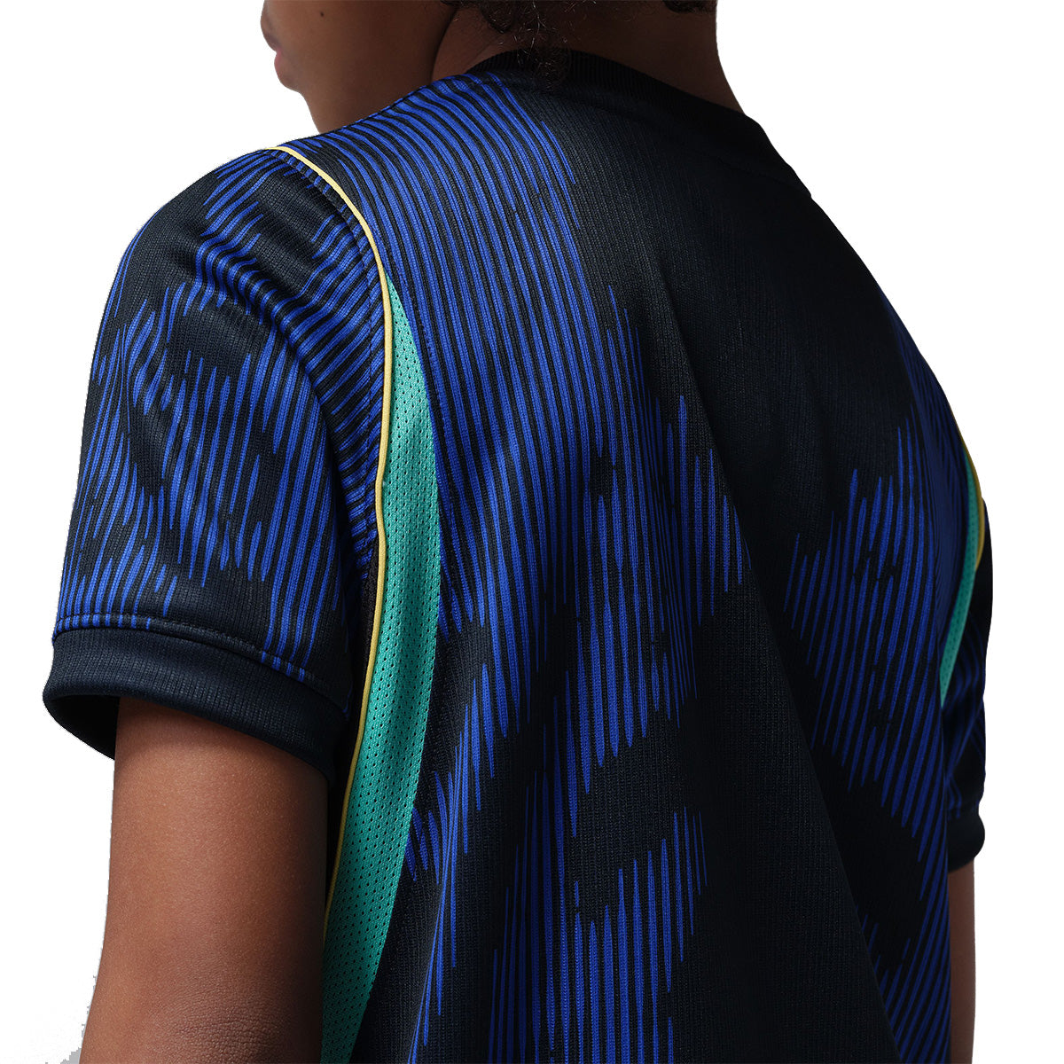 + Brasil Futebol Kids 2026 Stadium Away Dri-FIT Football Replica Shirt 'Old Royal Black'