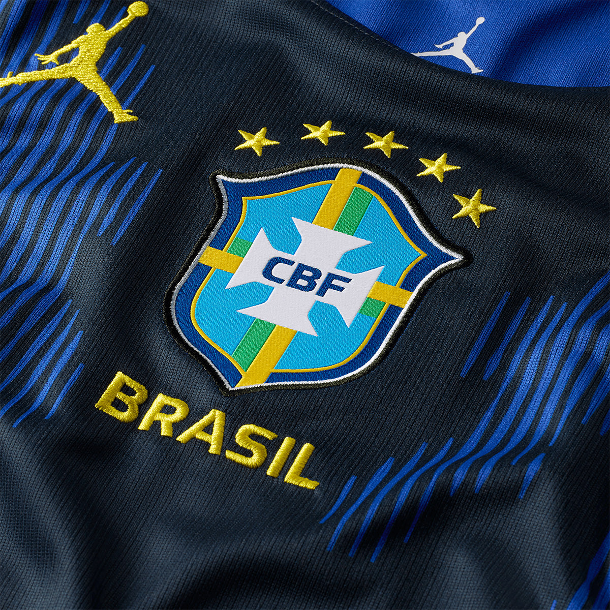 + Brasil Futebol 2026 Stadium Away Dri-FIT Football Replica Shirt 'Old Royal Black'