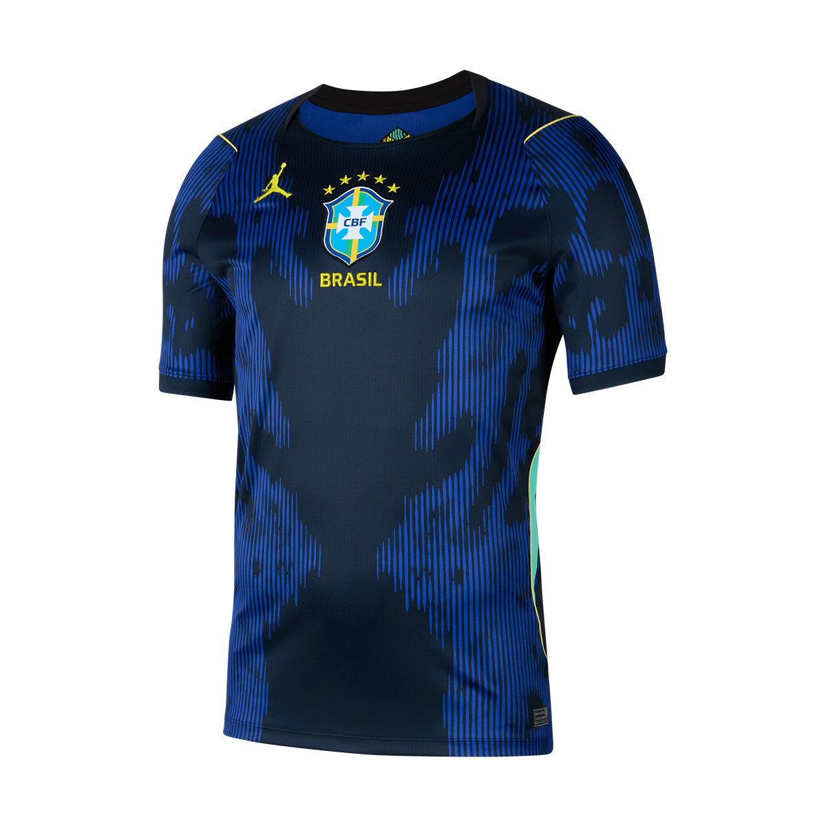 + Brasil Futebol Brasil 2026 Stadium Away Dri-FIT Football Replica Shirt 'Old Royal Black'
