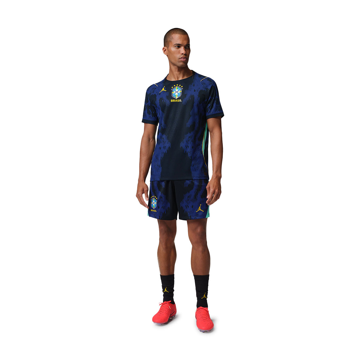 + Brasil Futebol Brasil 2026 Stadium Away Dri-FIT Football Replica Shorts 'Old Royal Black'