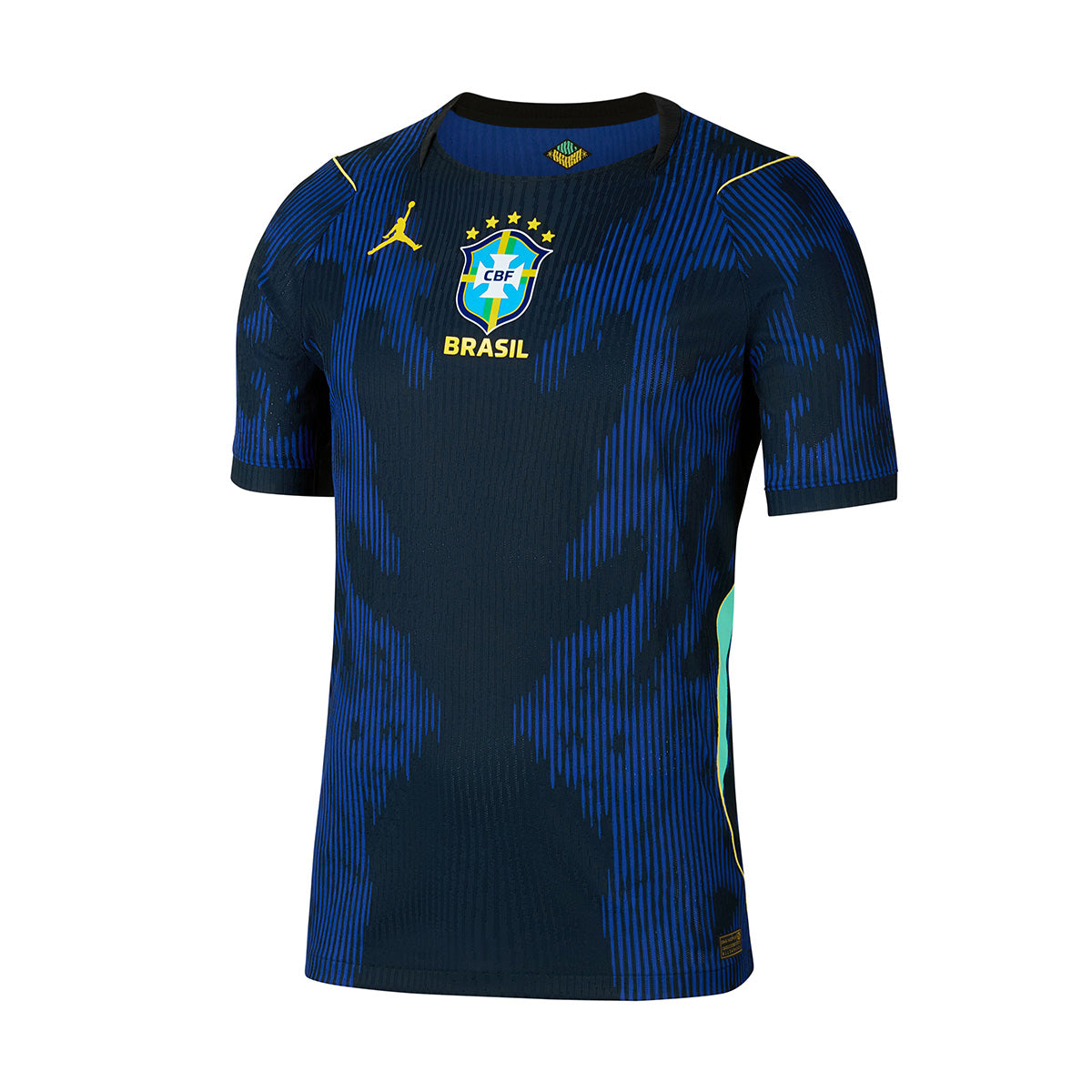 + Brasil Futebol Brasil 2026 Stadium Away Aero-FIT Football Replica Shirt 'Old Royal Black'