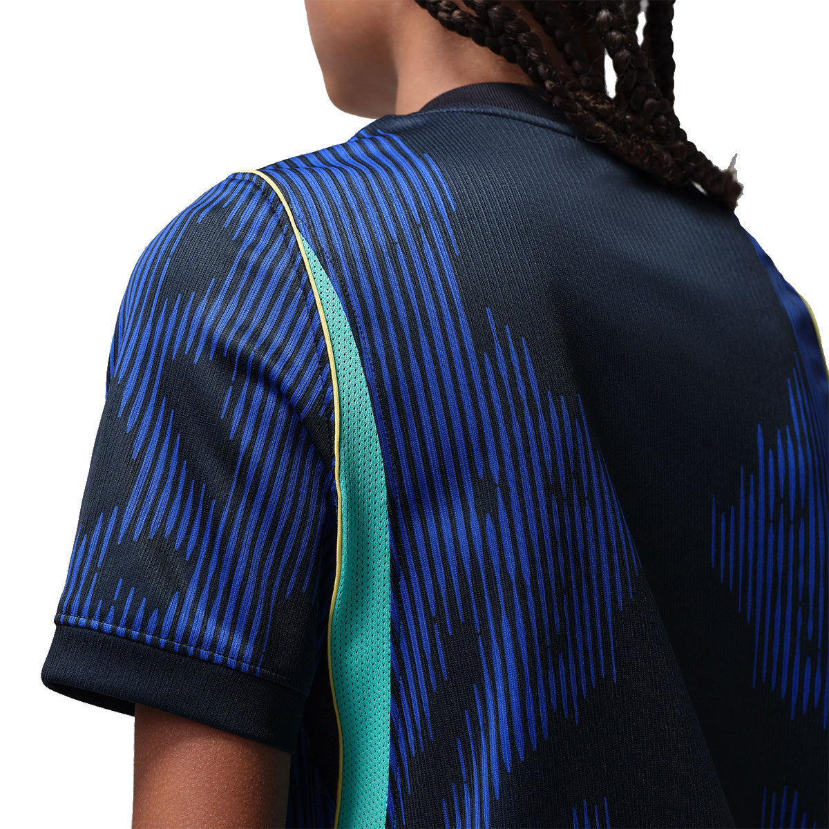 + Brasil Futebol Kids 2026 Stadium Away Dri-FIT Football Replica Shirt 'Old Royal Black'