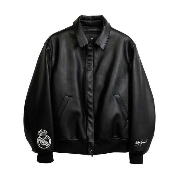 + Real Madrid Travel Collar Jacket 'Black'