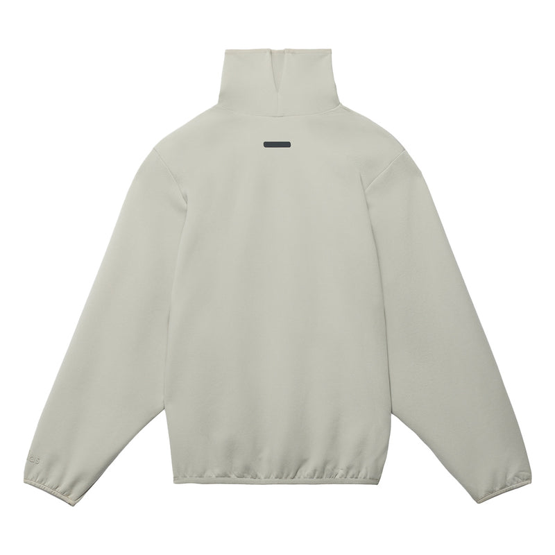 + Fear Of God Athletics Suede Fleece Mock Neck Sweatshirt 'Sesame'