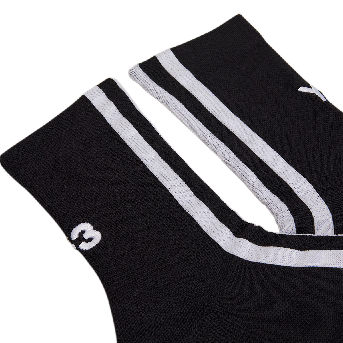 Striped Socks 'Black'