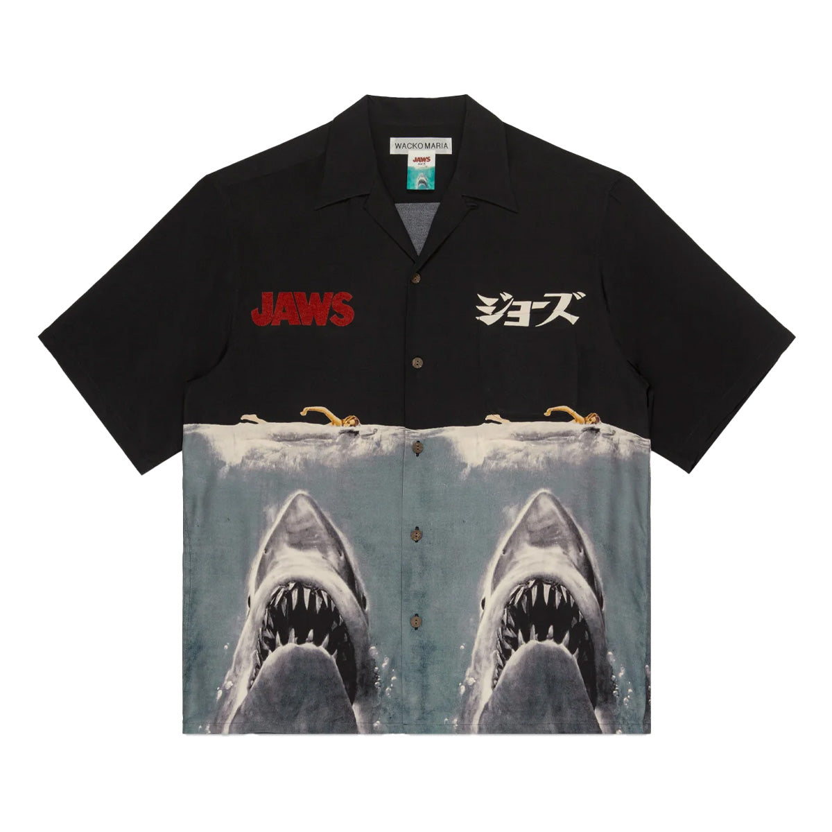 + Jaws Hawaiian Shirt 'Black'