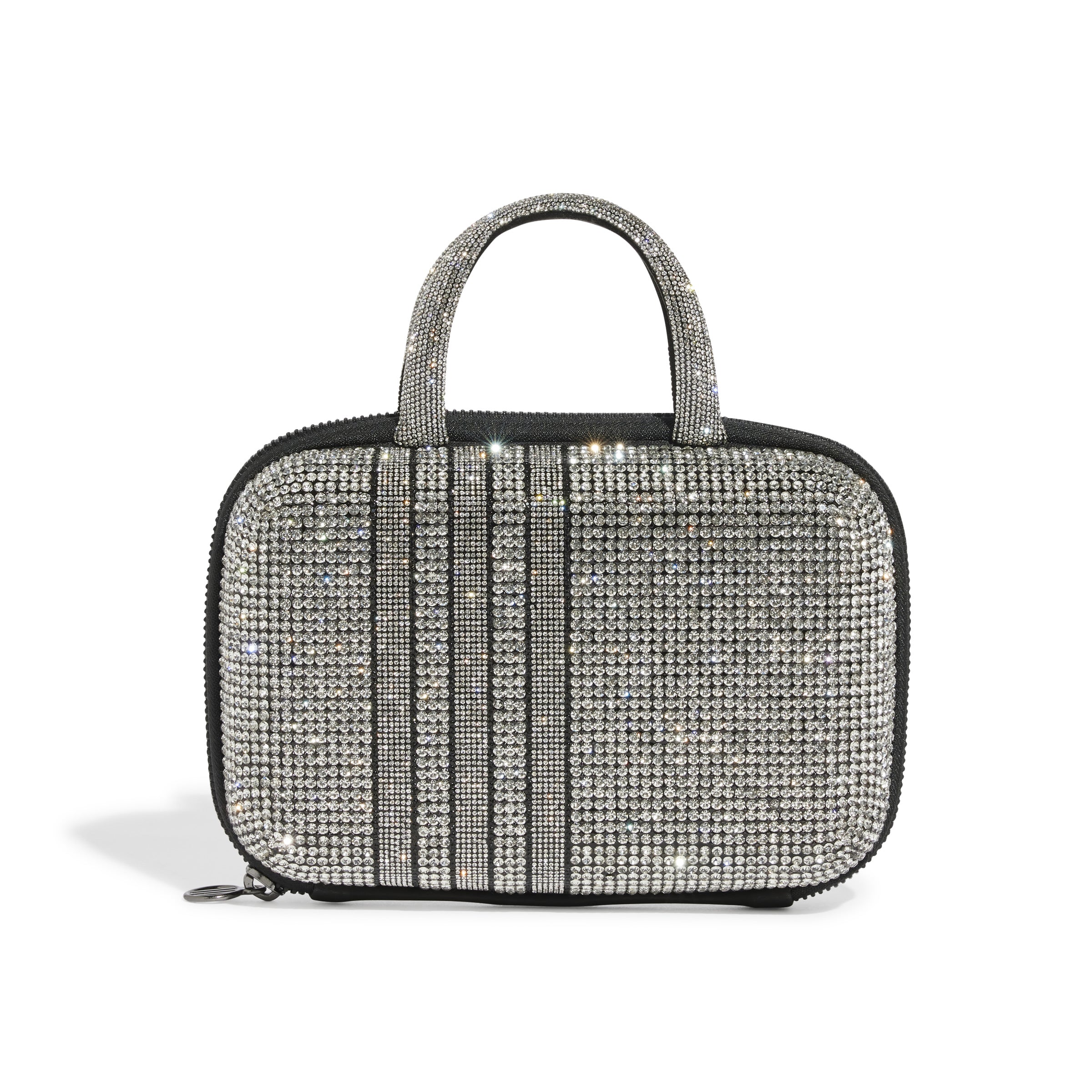Rhinestone Bag 'Silver Metallic'