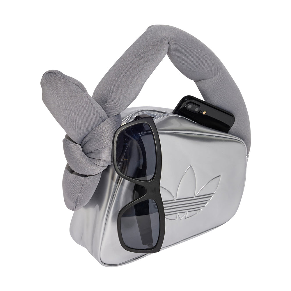 adidas Originals Mini Airliner Bag 'Silver Metallic'
