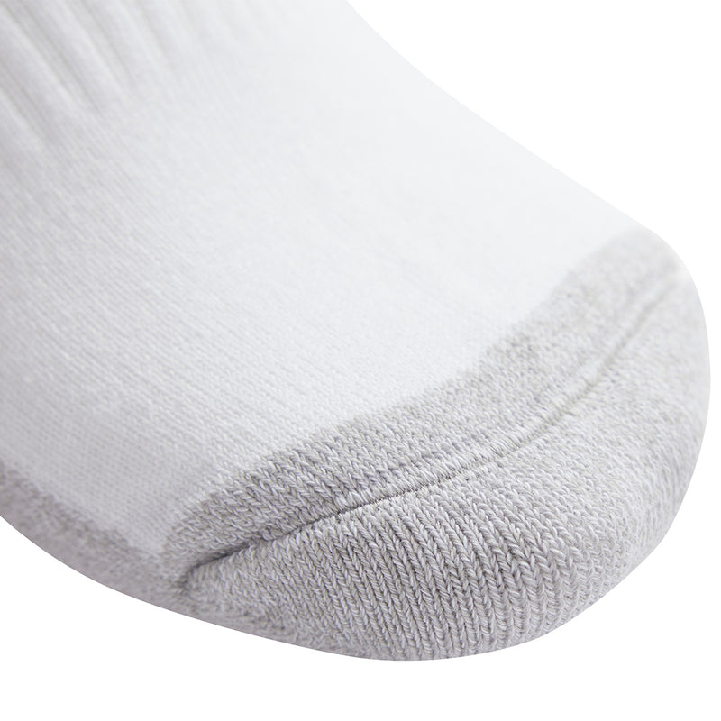 Equipment Sock 2-Pack 'White Medium Grey Heather'