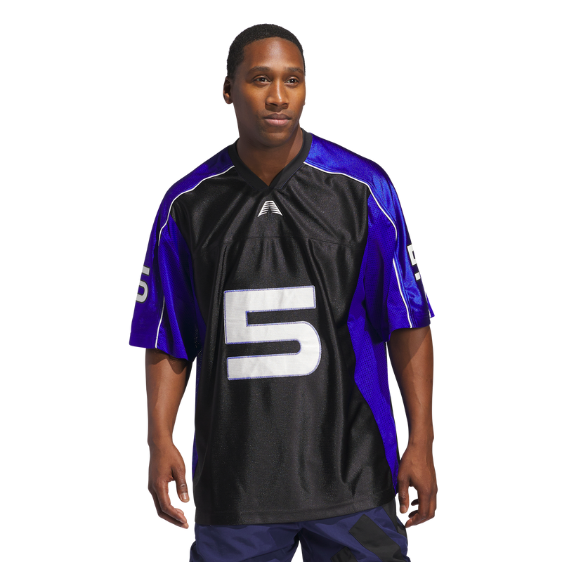 Tシャツ・カットソー adidas Anthony Edwards Short Sleeve Jersey Black JC7849 adidas Performance Anthony Edwards Short Sleeve Jersey