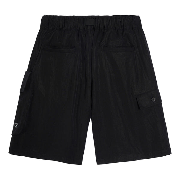 Washed Twill Shorts 'Black'