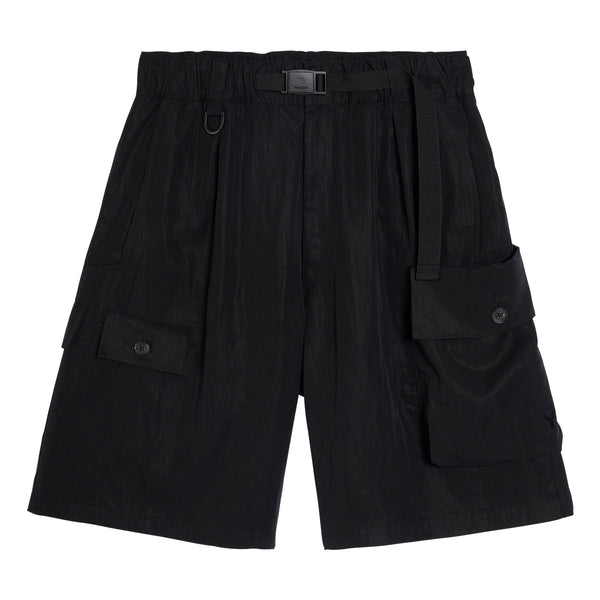 Washed Twill Shorts 'Black'