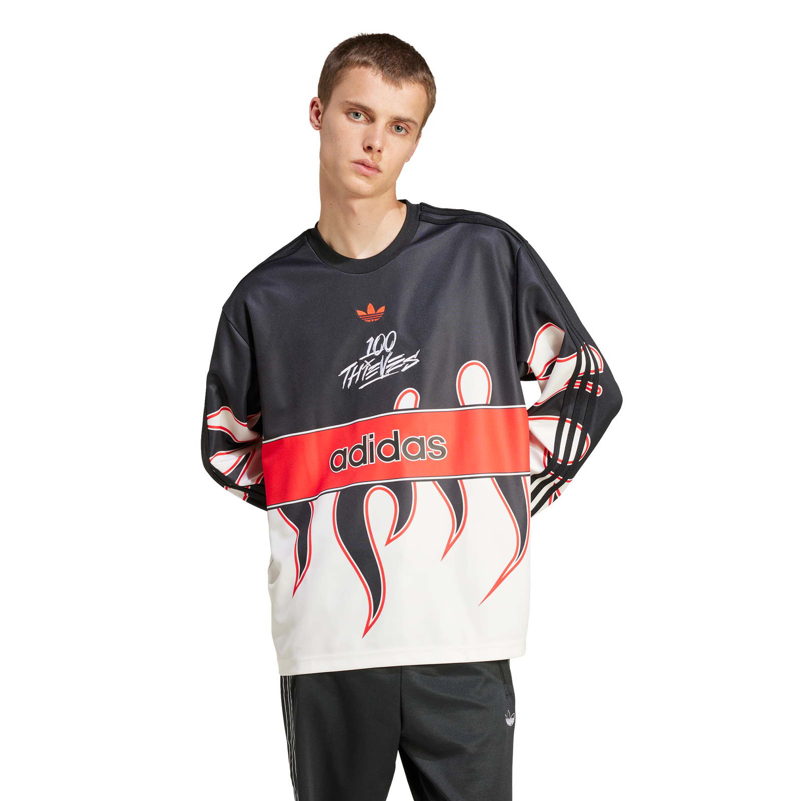 adidas Originals 100 Thieves L S Jersey Multicolor Limited Edt