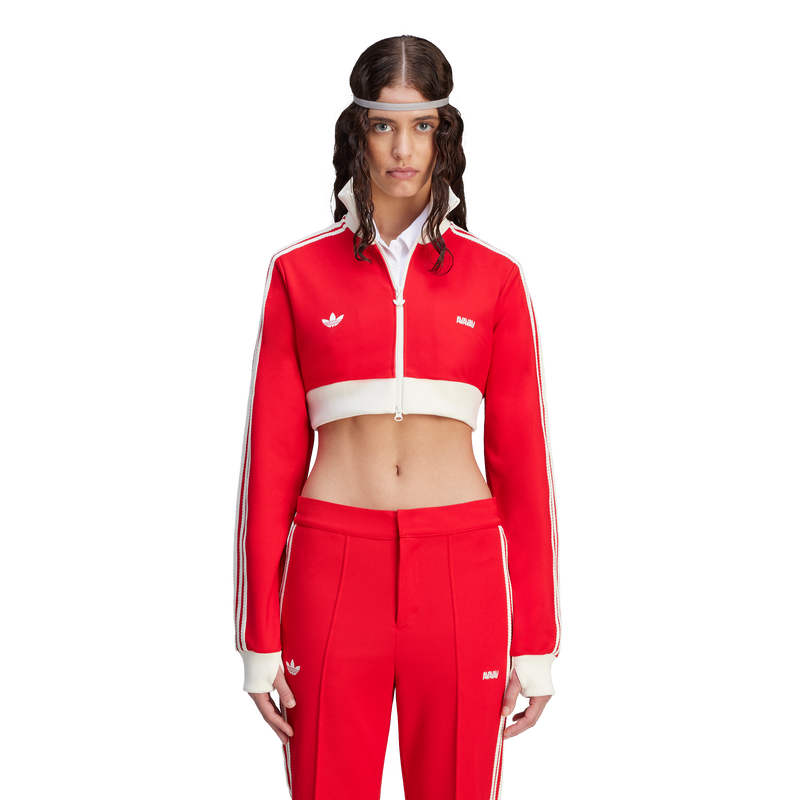 + Avavav Cropped Track Top 'Better Scarlet'