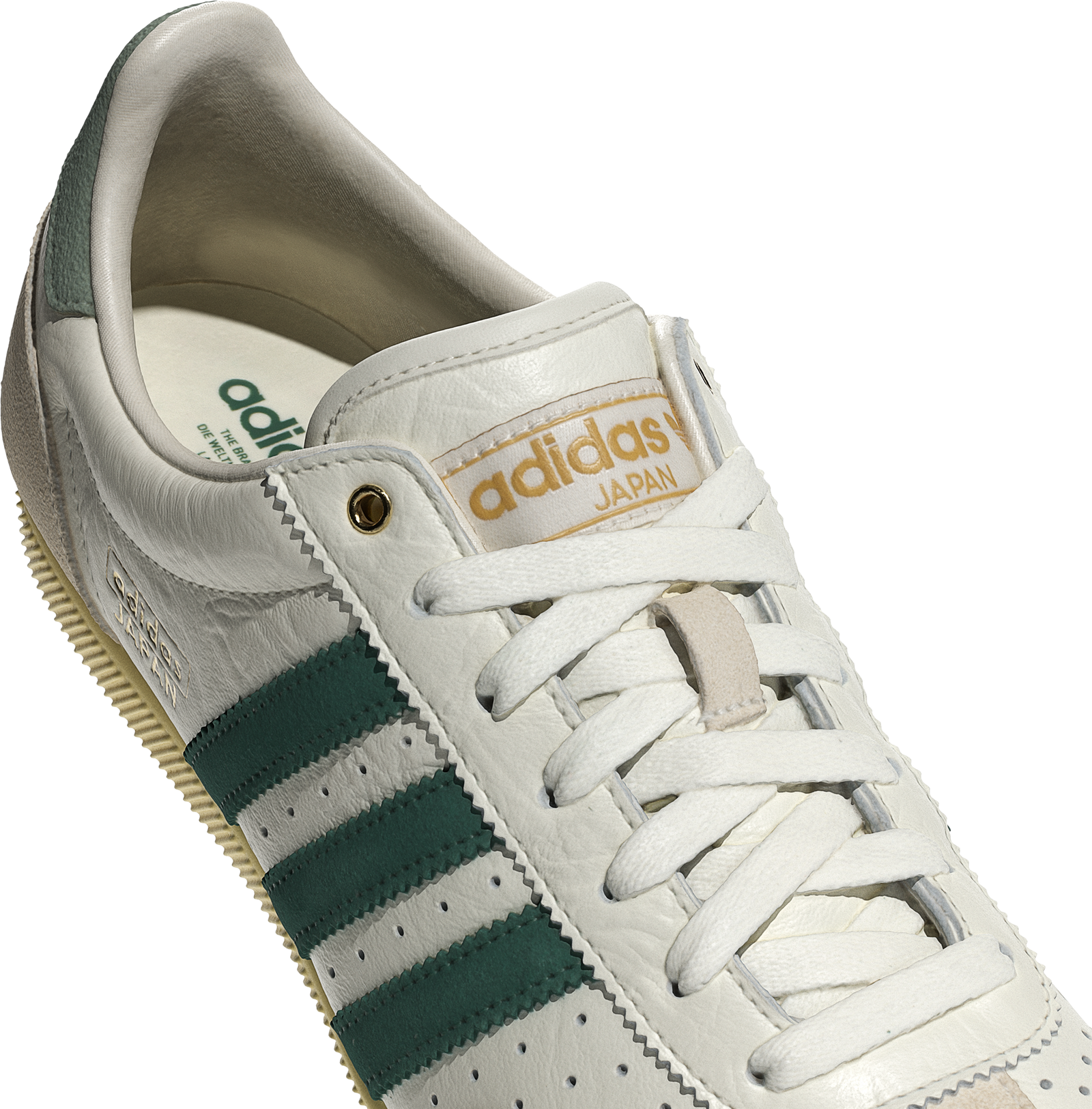 adidas Originals Wmns Japan 'Off White Collegiate Green