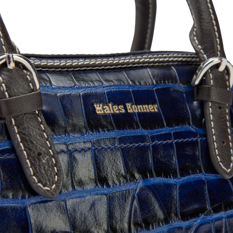 + Wales Bonner Small Bag 'Collegiate Navy'