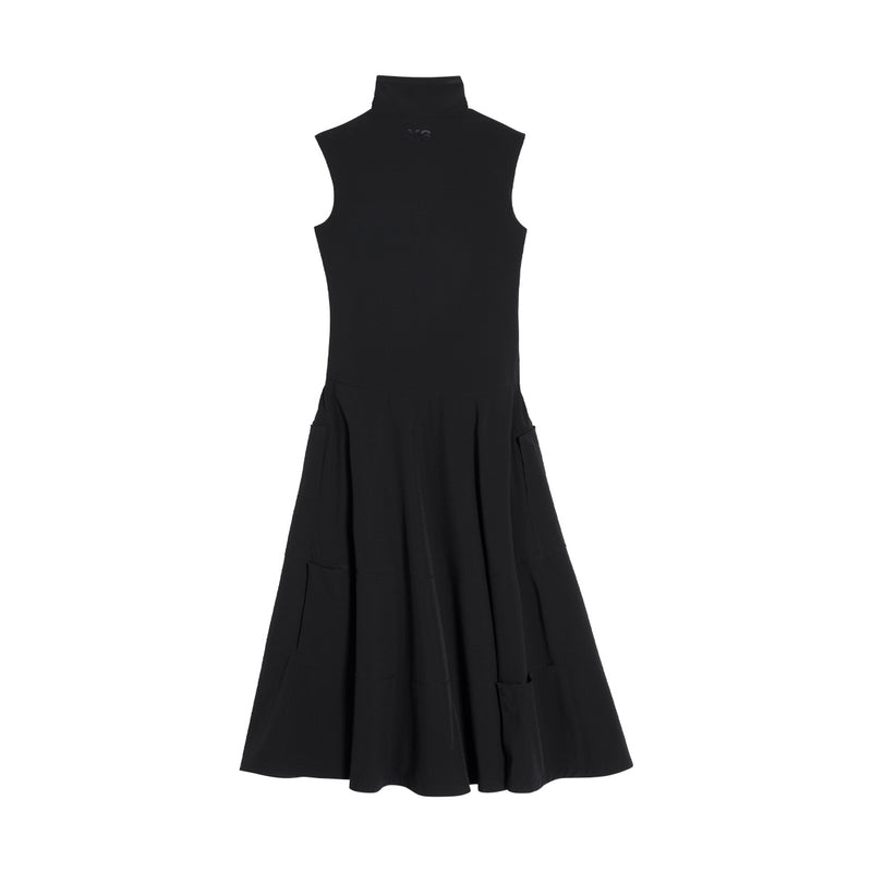 Vent Dress 'Black'