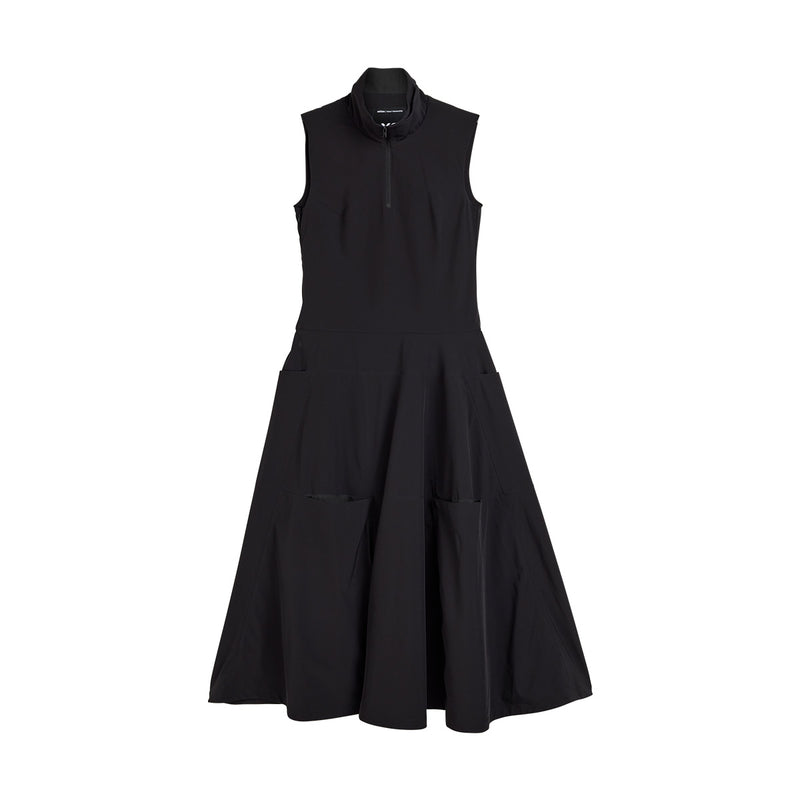 Vent Dress 'Black'