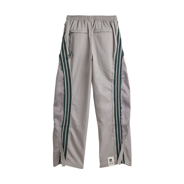 + Song For The Mute SFTM-004 Track Pants 'Dove Grey Collegiate Green'