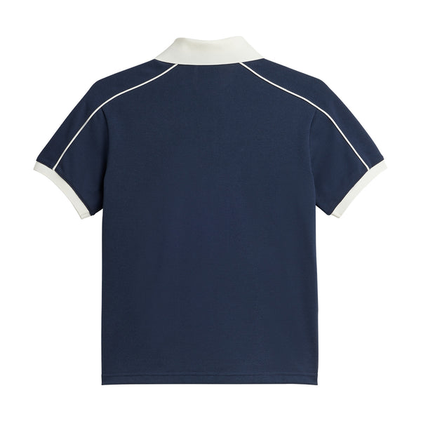 + Sporty & Rich Polo Tee 'Night Navy'