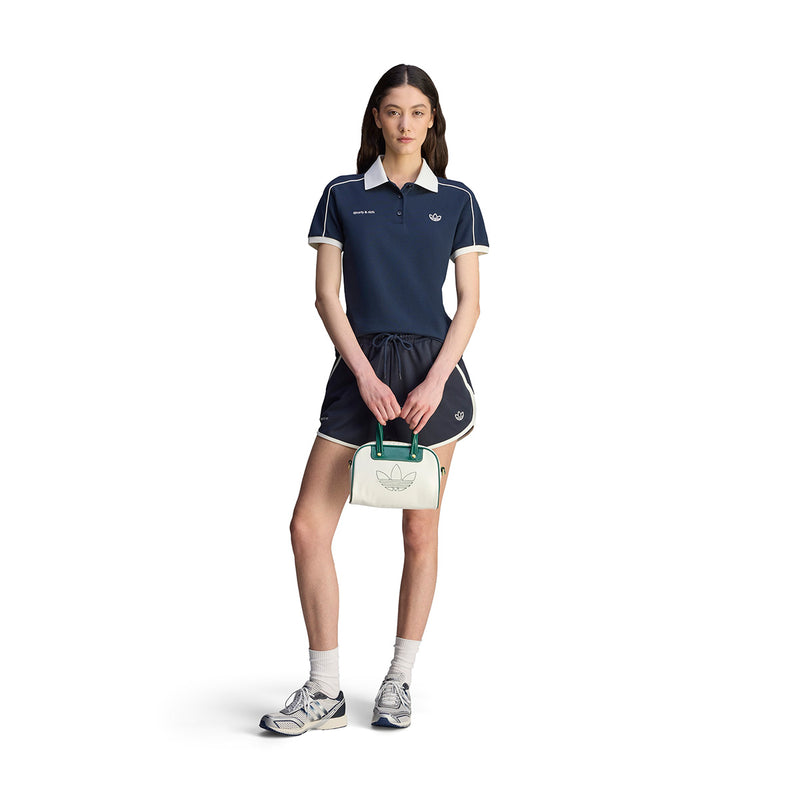 + Sporty & Rich Polo Tee 'Night Navy'