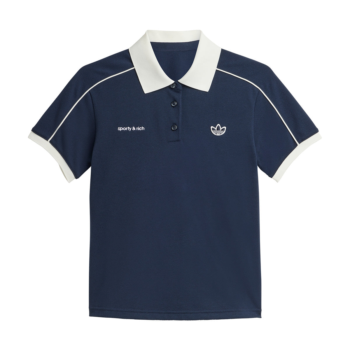 + Sporty & Rich Polo Tee 'Night Navy'