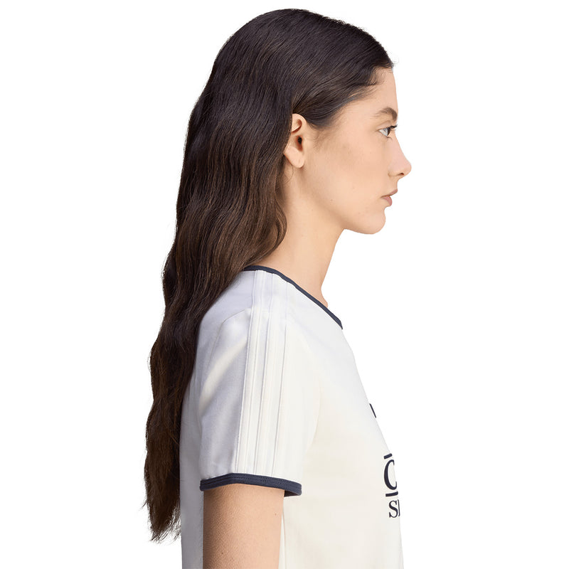 + Sporty & Rich Wmns Tee 'Core White Night Navy'