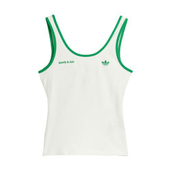 + Sporty & Rich Tank Top 'Off White Green'