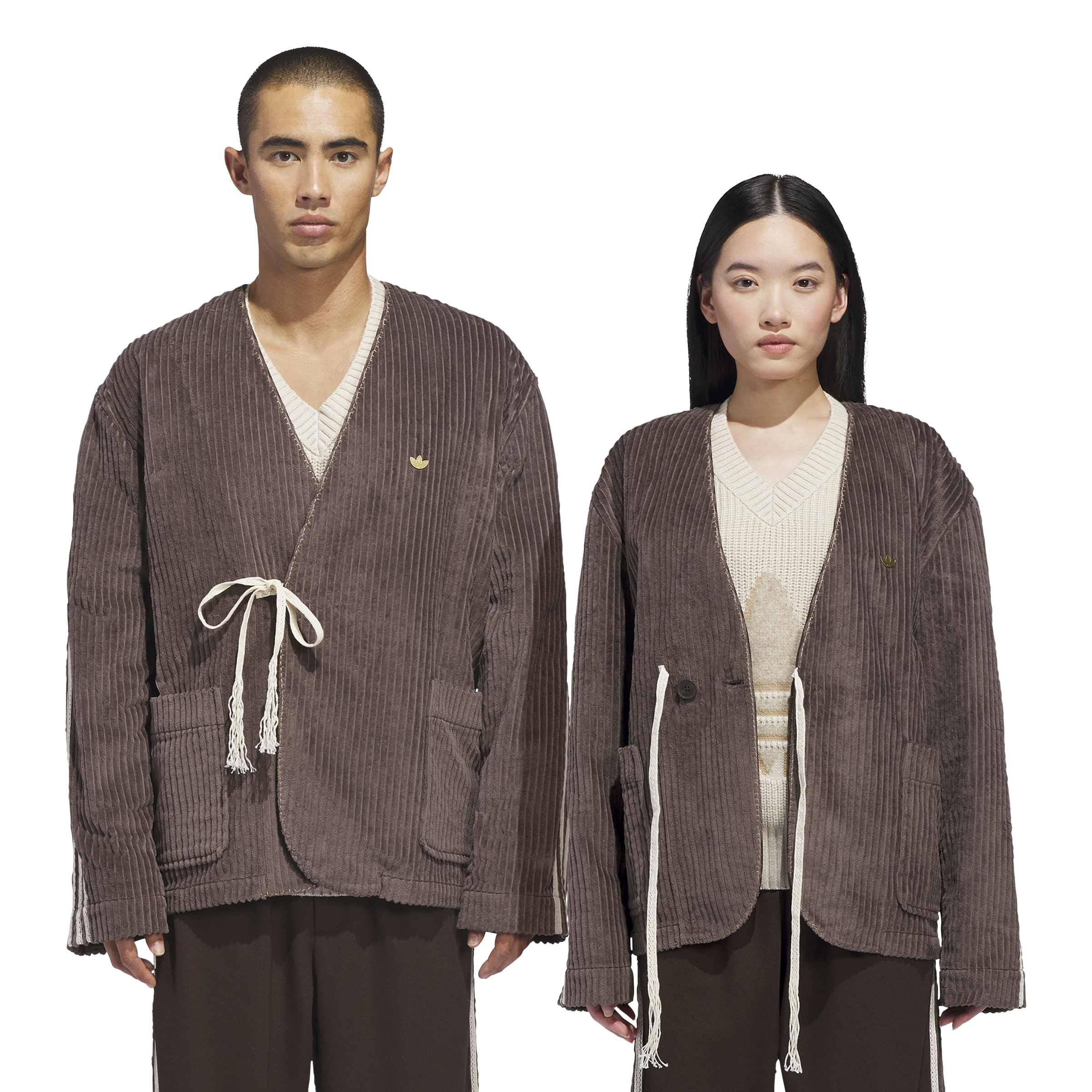 + CLOT Sports Jacket 'Dark Brown'