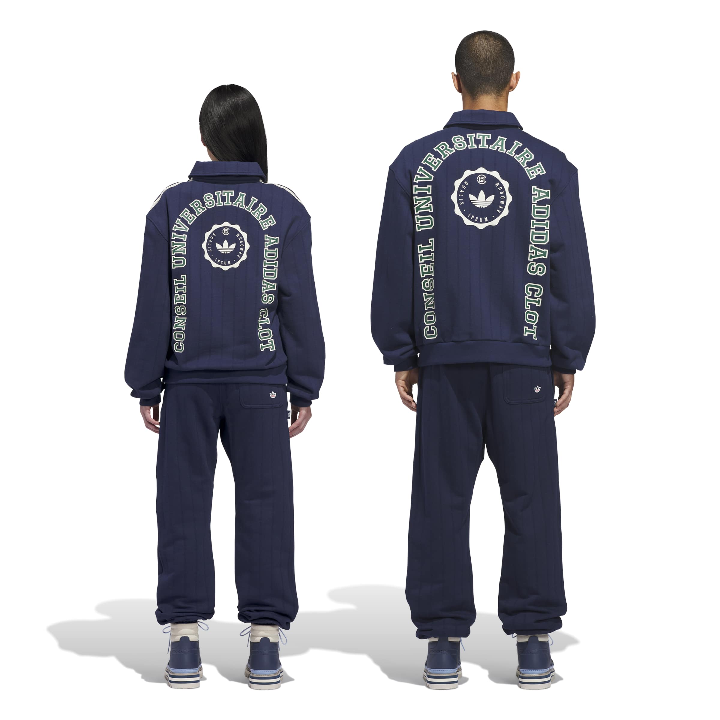 + CLOT Adibreak Pant 'Night Indigo'