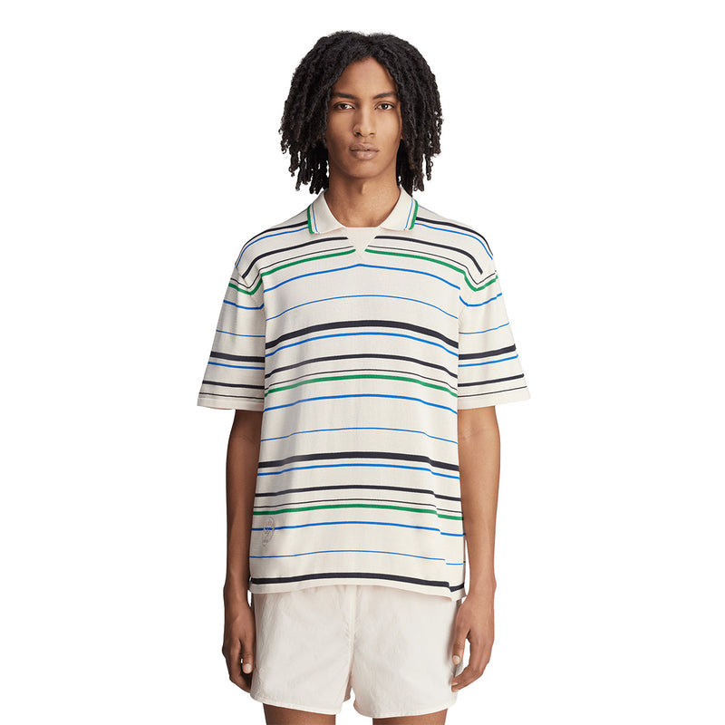 + Wales Bonner Knit Polo 'Wonder White'