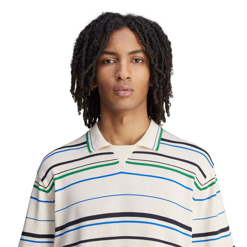 + Wales Bonner Knit Polo 'Wonder White'