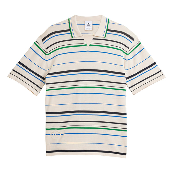 + Wales Bonner Knit Polo 'Wonder White'