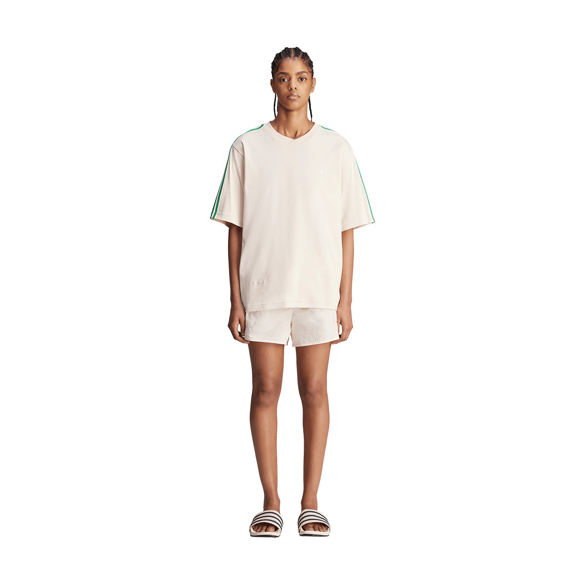 WALES BONNER| (JM8204 QUARTZ) adidas Originals + Wales Bonner Tee 'Wonder Quartz