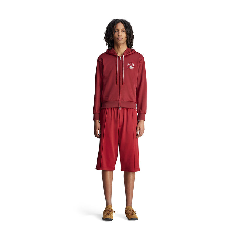 + Wales Bonner Track Shorts 'Collegiate Burgundy'