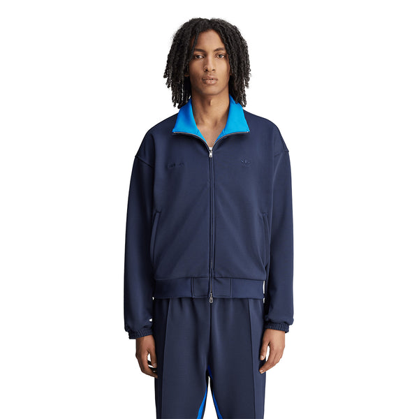 + Wales Bonner Pique Track Jacket 'Night Navy'
