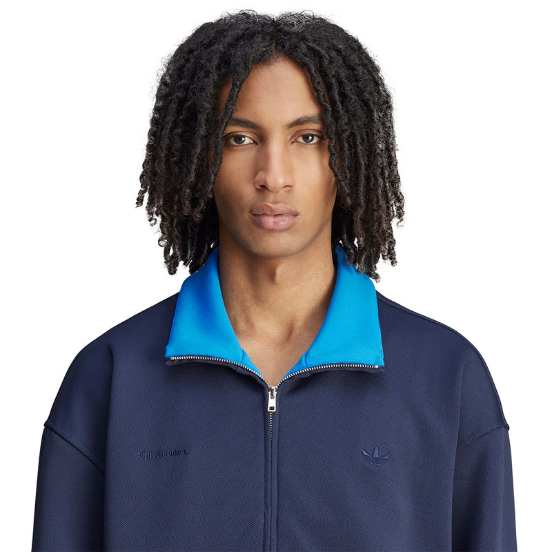+ Wales Bonner Pique Track Jacket 'Night Navy'