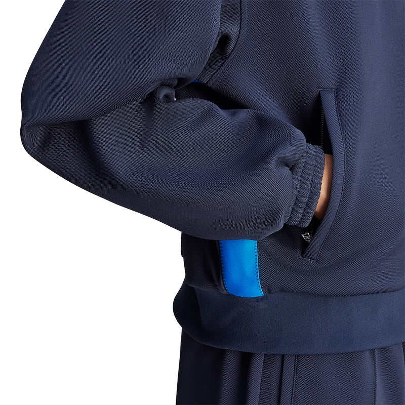 + Wales Bonner Pique Track Jacket 'Night Navy'