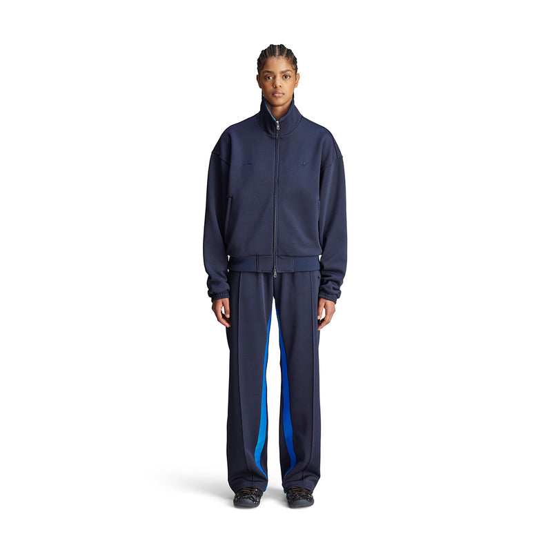 + Wales Bonner Pique Track Pants 'Night Navy'