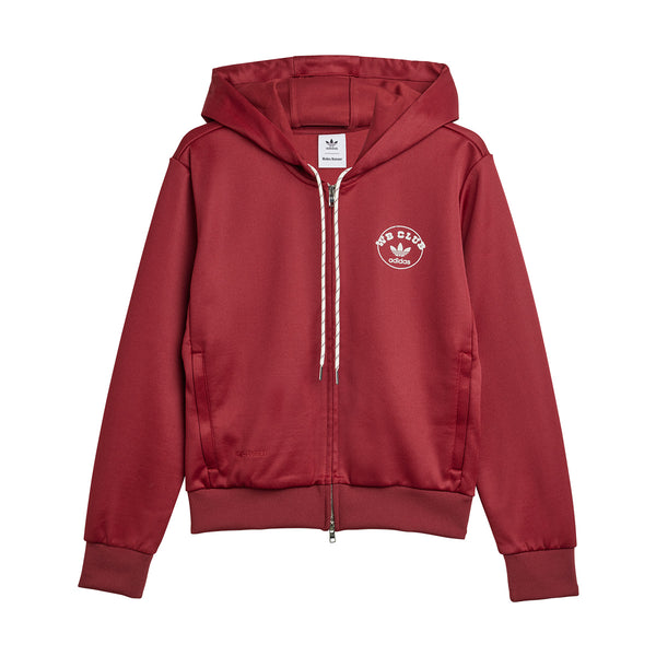 + Wales Bonner Track Hoodie 'Red Collegiate Burgundy'