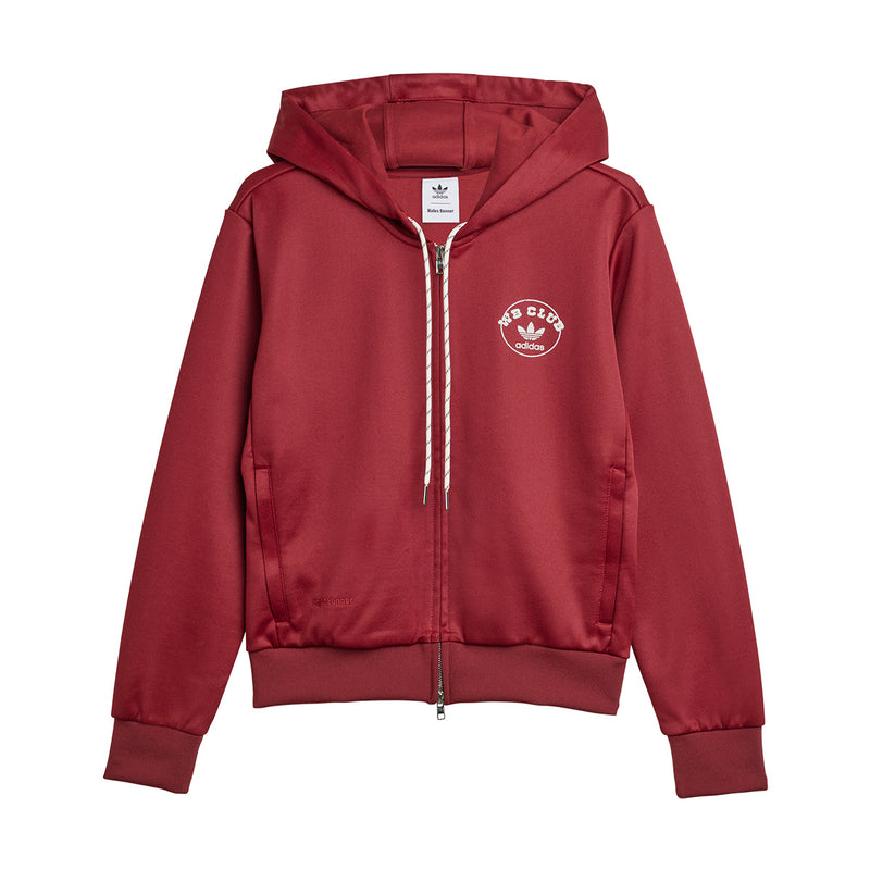 + Wales Bonner Track Hoodie 'Red Collegiate Burgundy'