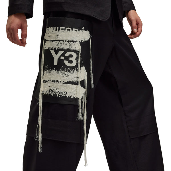 Sport Uniform Patch Pants 'Black'