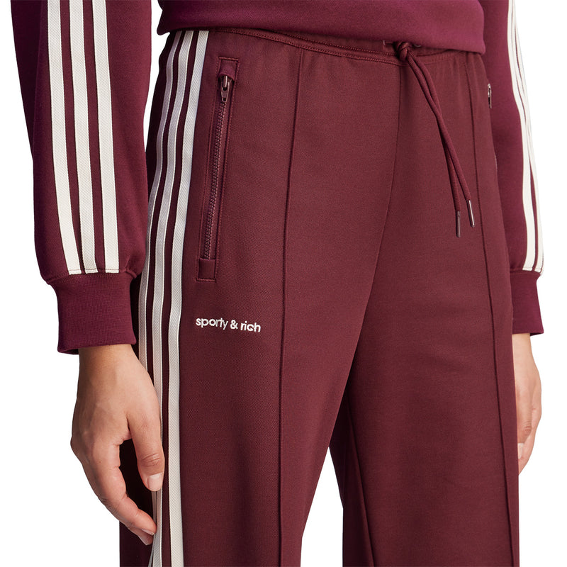 + Sporty & Rich Trackpants 'Merlot'