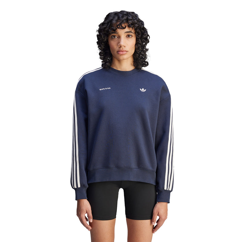 + Sporty & Rich Sweatshirt 'Navy'