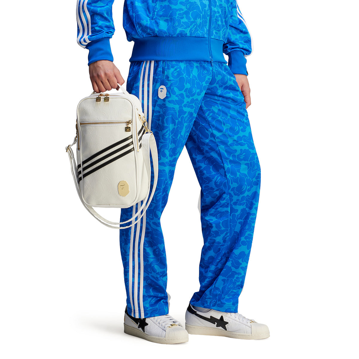 + BAPE Firebird Track Pants 'Blue'