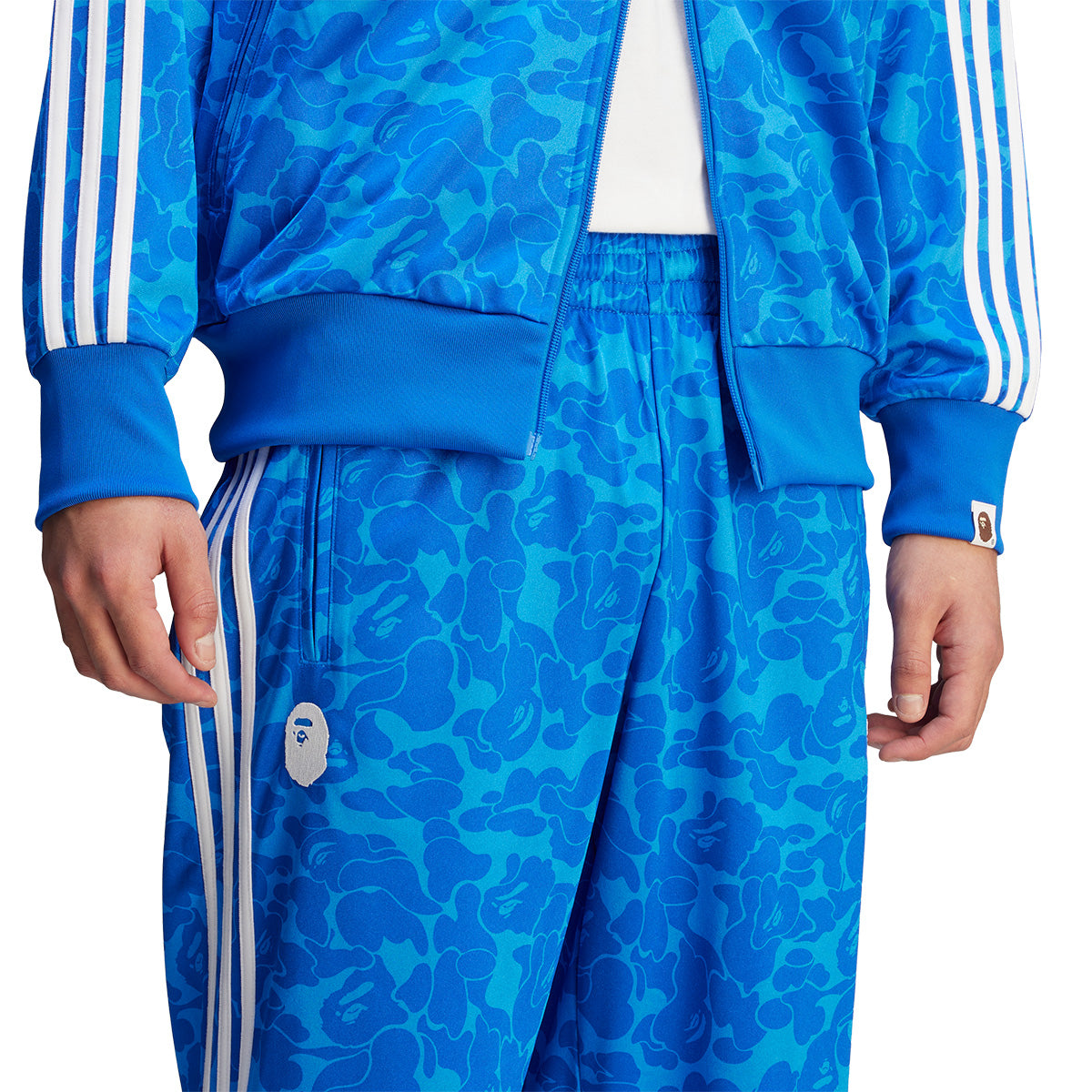 + BAPE Firebird Track Pants 'Blue'
