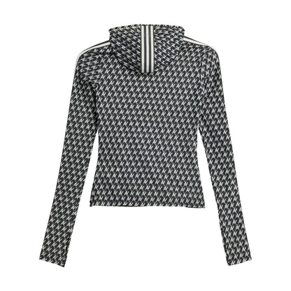 + Avavav Mesh Top 'Black AOP'