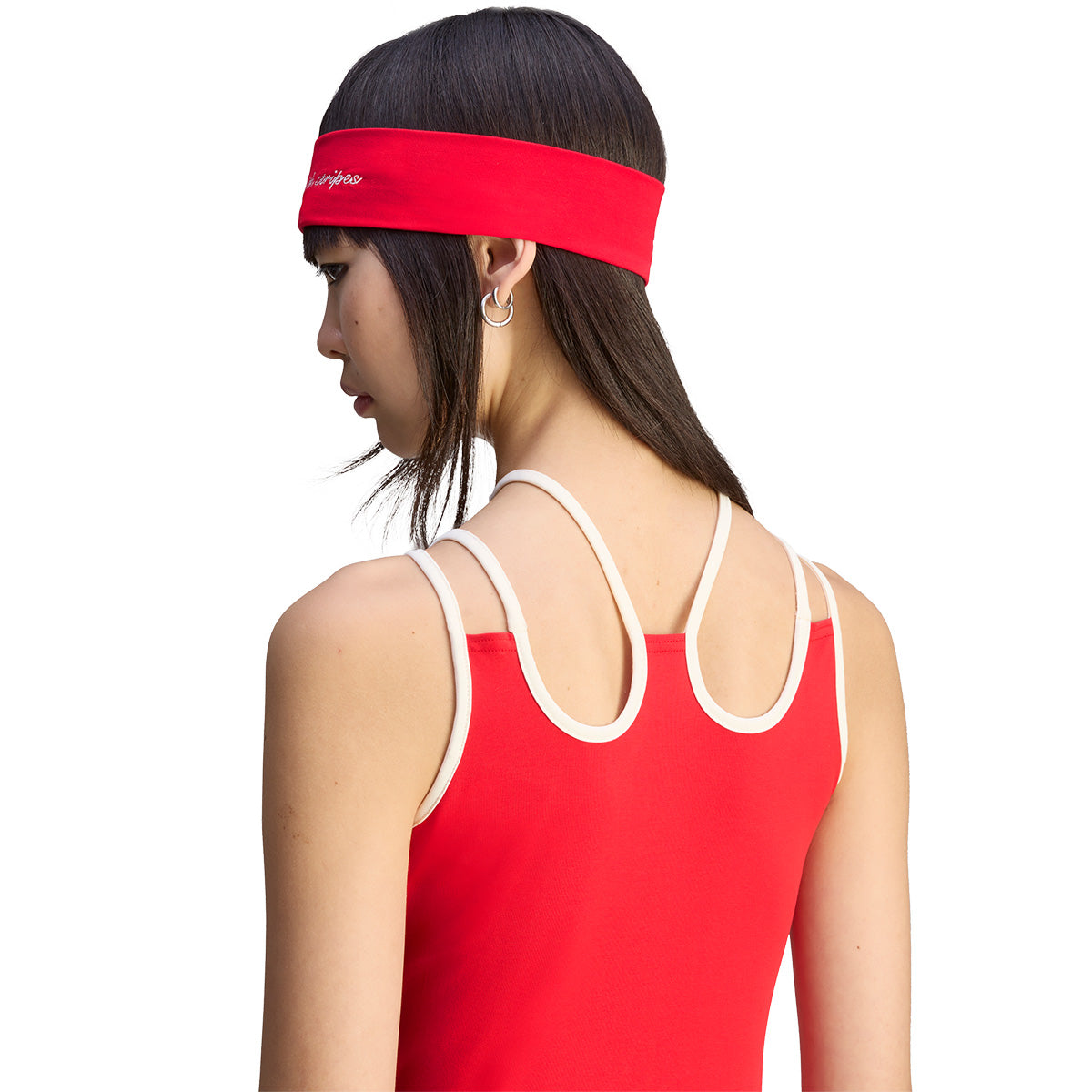 avavav adidas コラボ　クロストップ　赤　キャミソール adidas Originals + Avavav Cross Top 'Better Scarlet